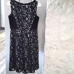 Calvin Klein Black Lace Dress